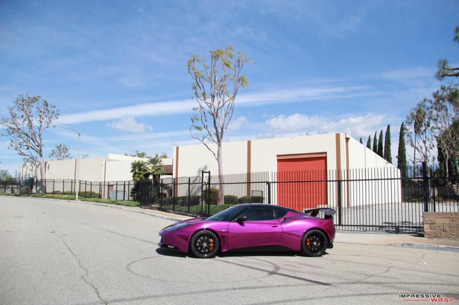  Lotus Evora Purple Chrome by Impressive Wrap 2016 года  (фото 7 из 26)